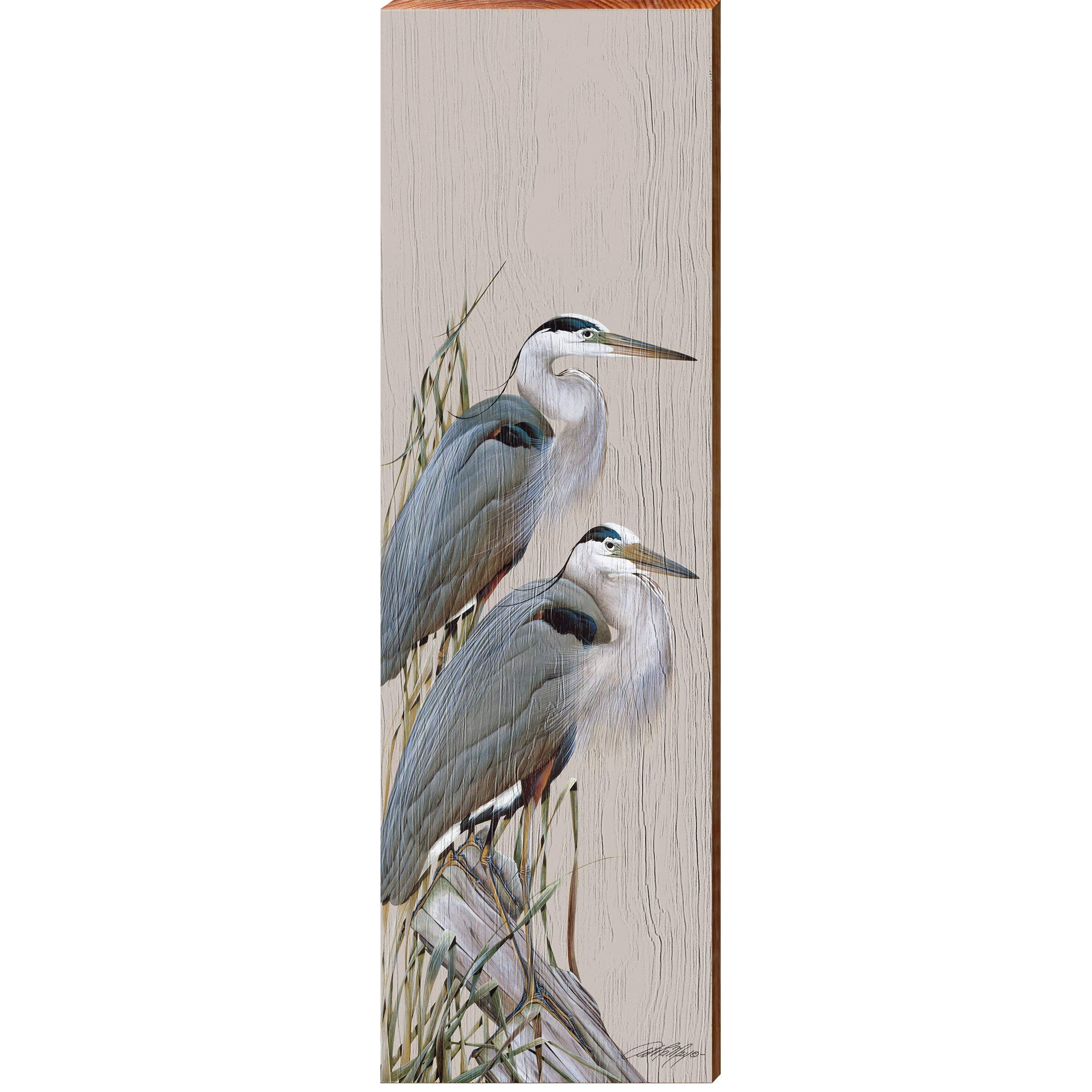 Art Lamay | Blue Herons - Medium 9.5