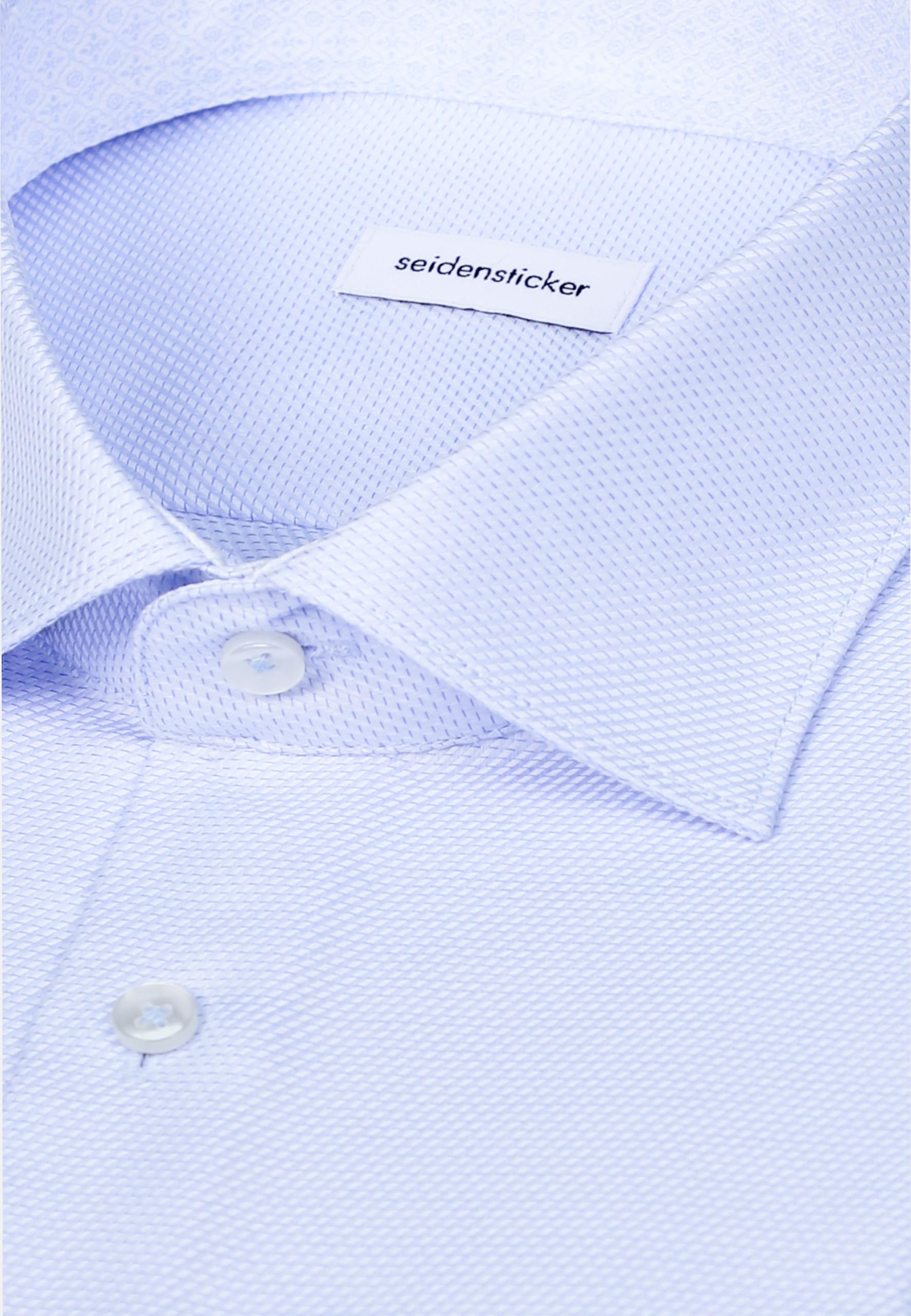 Seidensticker męska koszula biznesowa - X-Slim Fit - nie wymaga prasowania - kołnierz Kent - długi rękaw - 100% bawełna