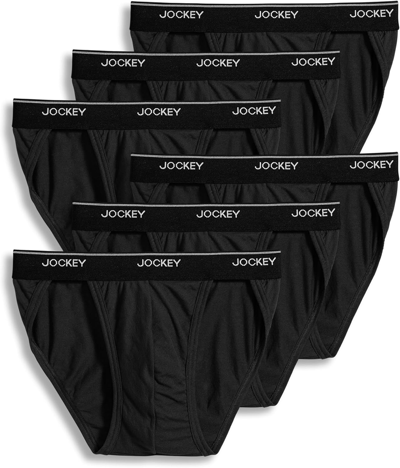 Jockey Men's Underwear Men's Elance String Bikini - 6 Pack