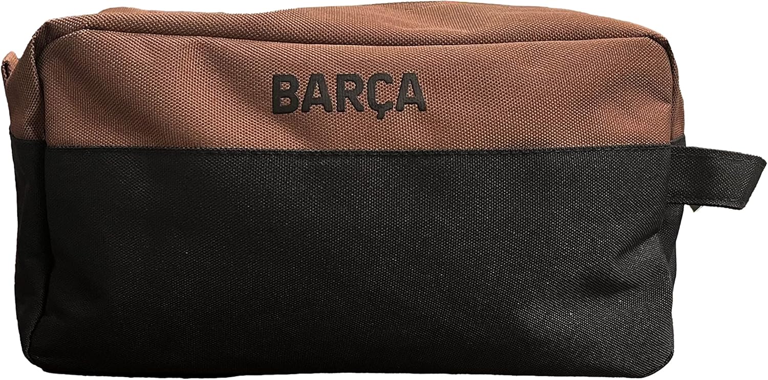 Icon Sports FC Barcelona Soccer Toiletry Bag Travel Bag - Unisex - FCB03TB-K