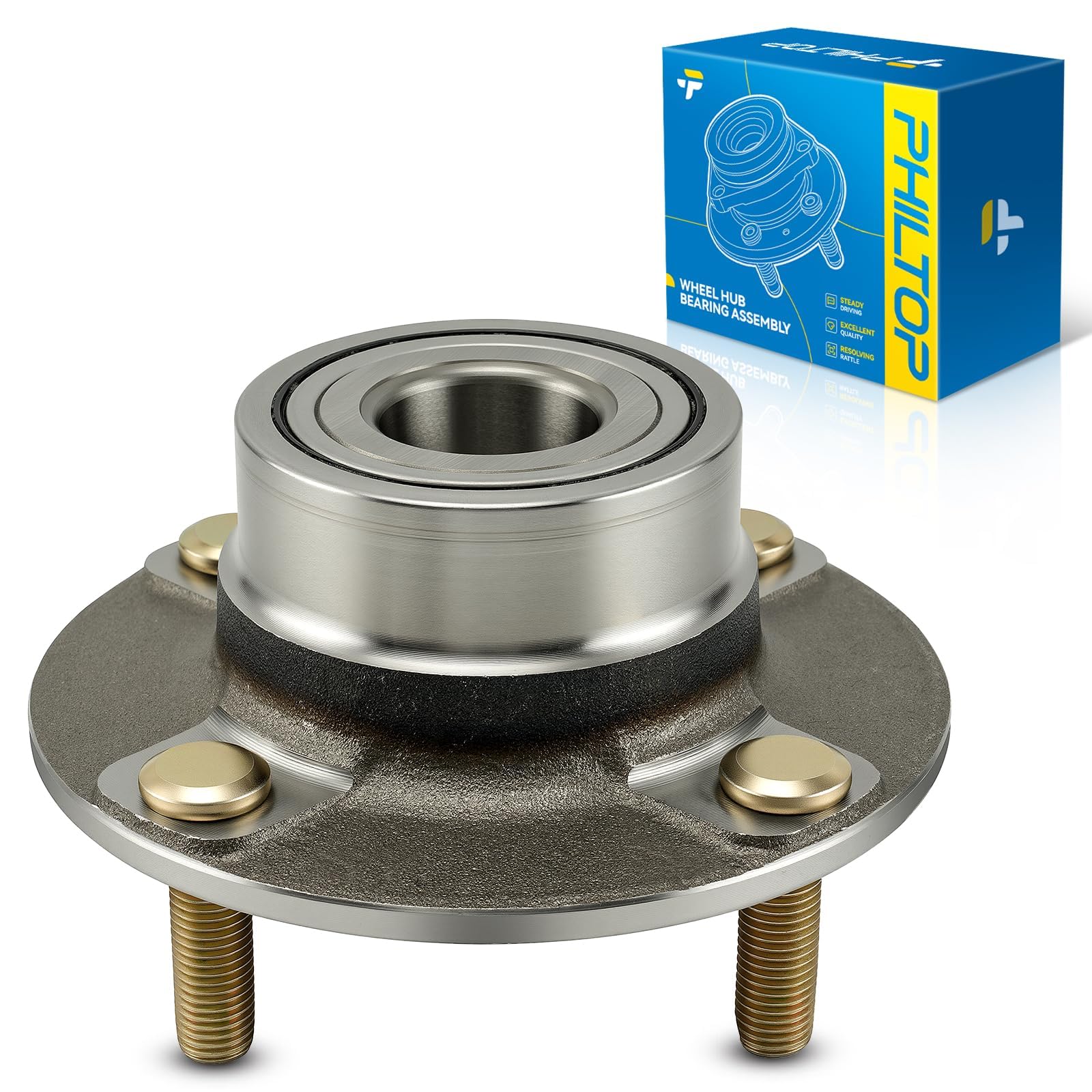 PHILTOP 512194 x1 Rear Wheel Bearing Hub Assembly for Hyundai Elantra