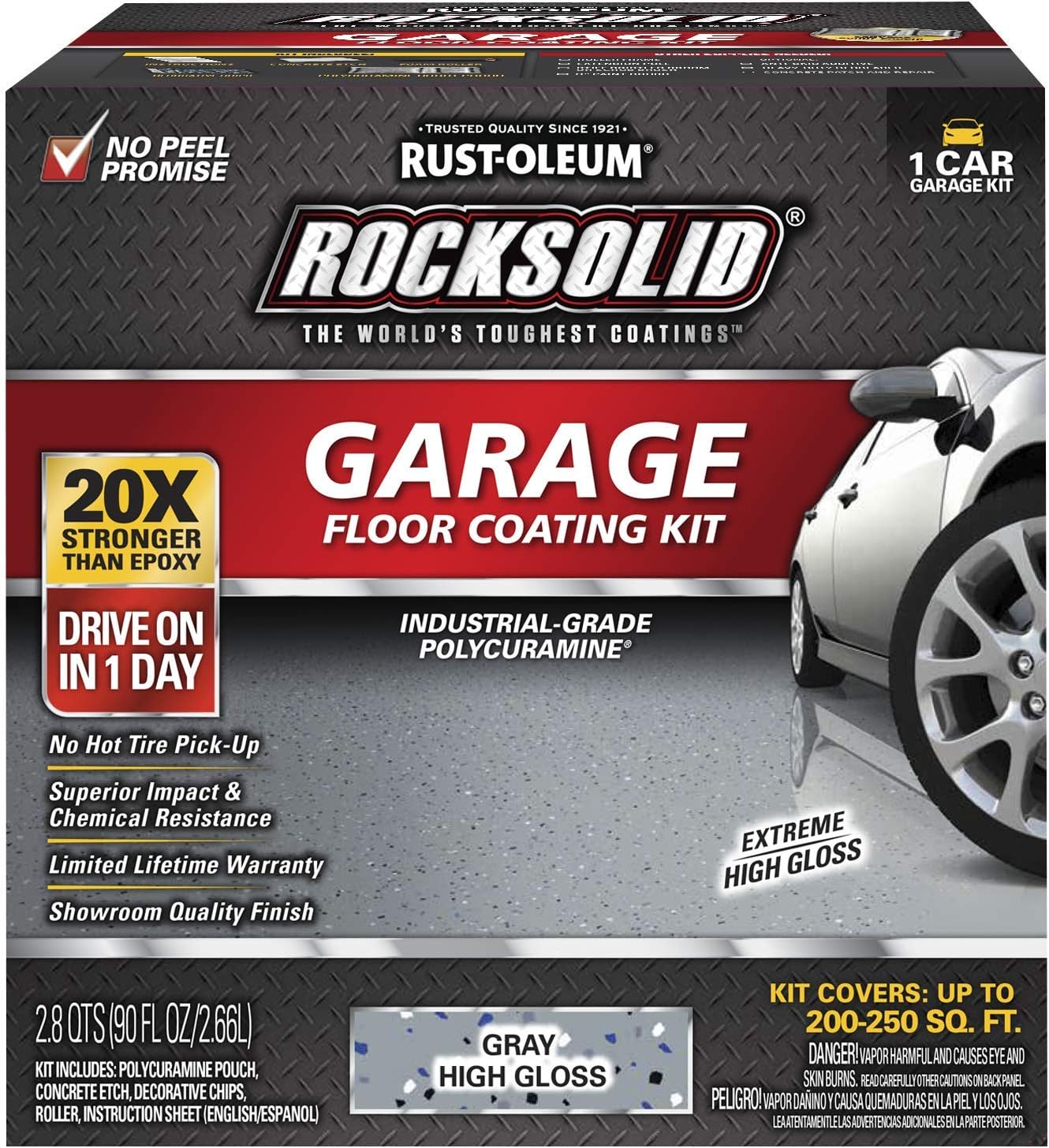 RockSolid Garage Floor Coating Kit