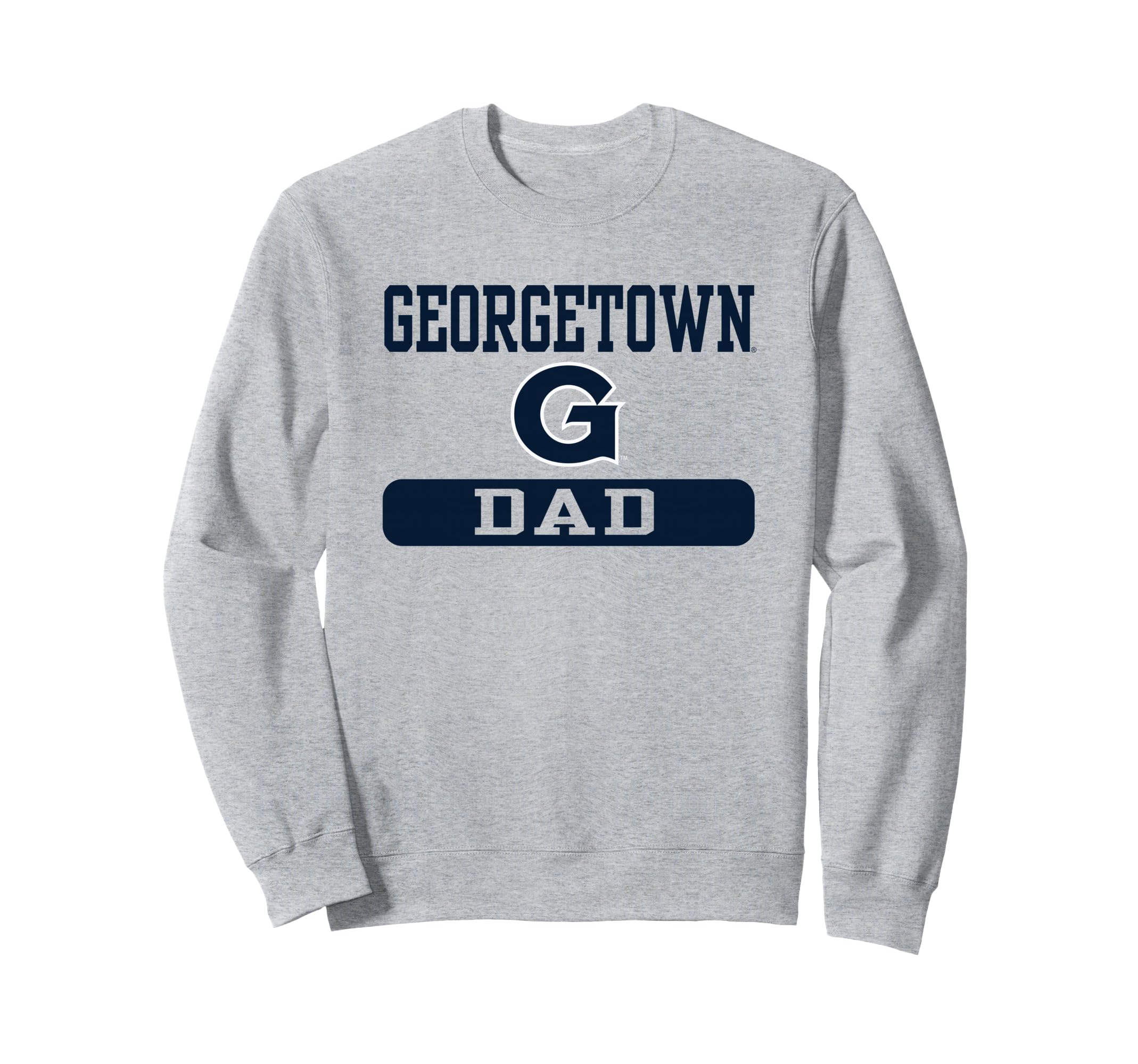 Georgetown Hoyas Dad Gray Officially Licensed Sweatshirt