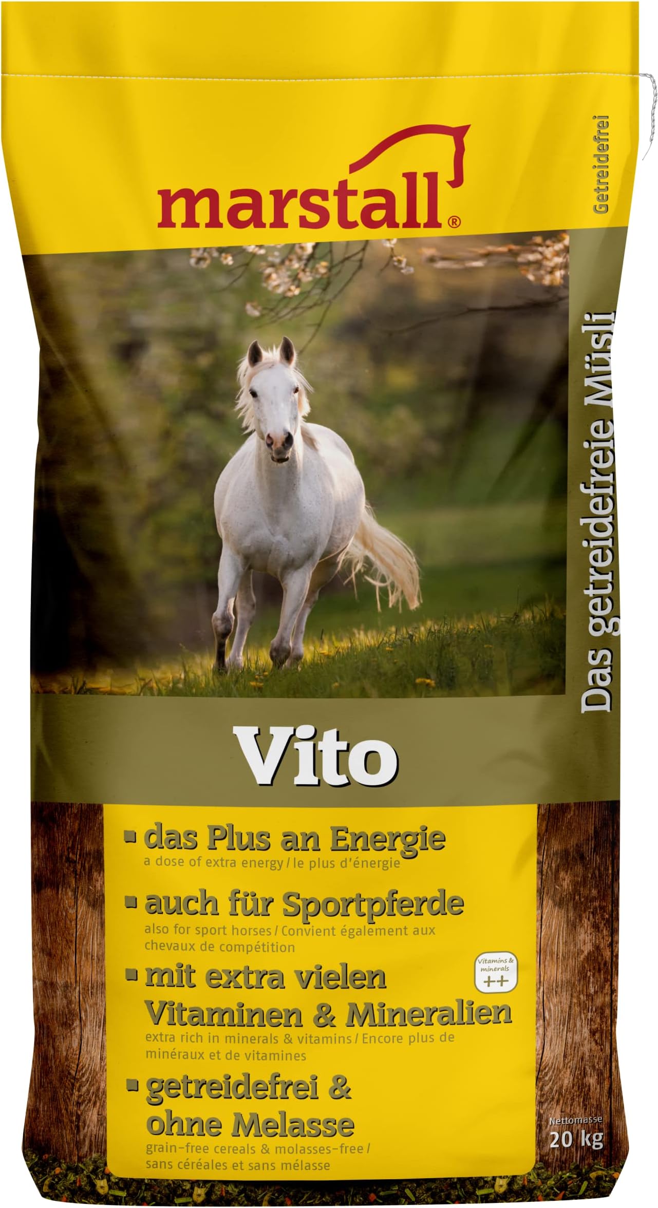 Marstall Premium Horse Feed Vito, 1 Pack (1 X 20 Kilograms)