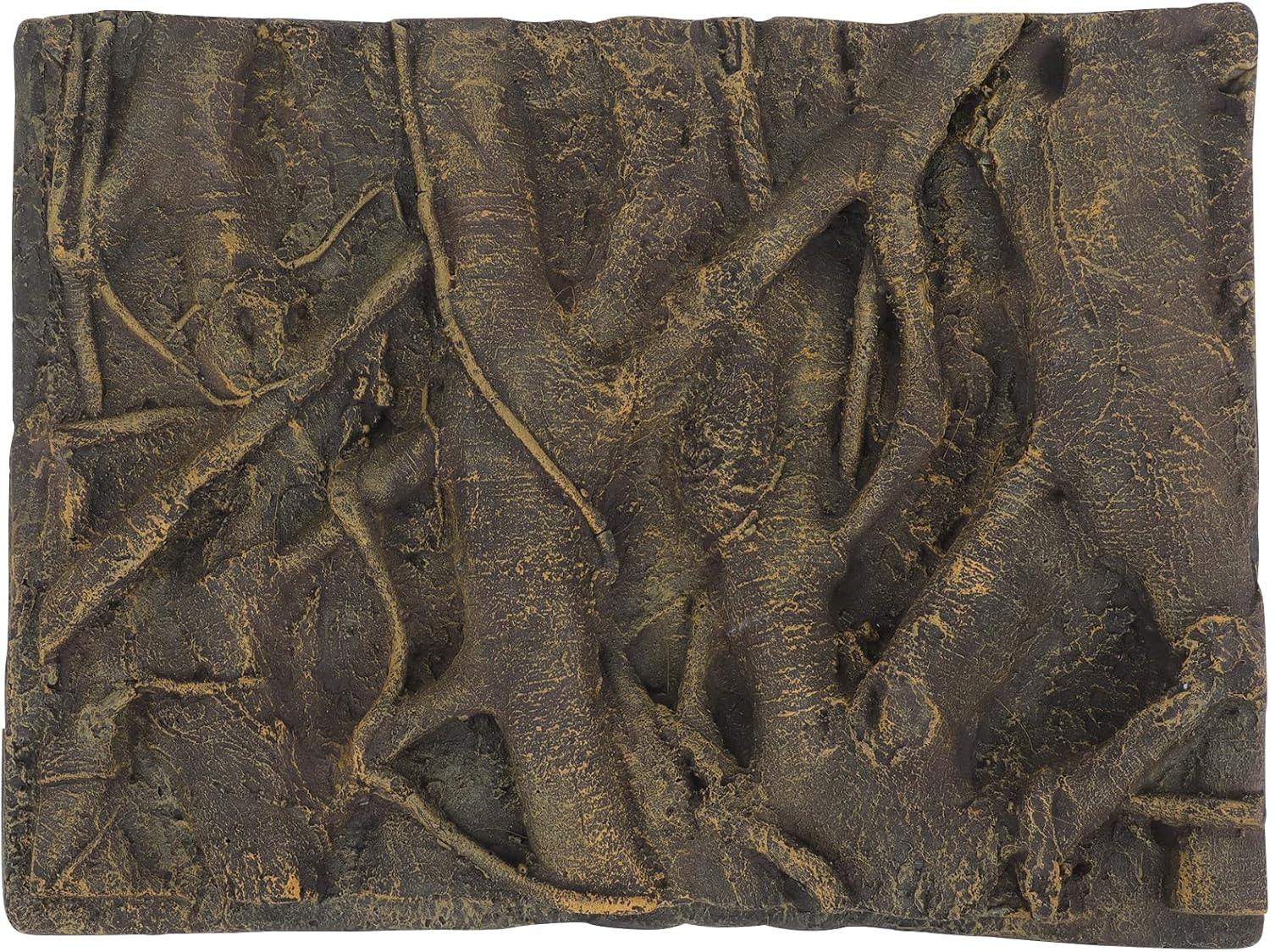 Totority Rock Background Decoration Reptile Fiberglass Rock Decoration Background, Reptile Decoration Stone Background Snake Habitat Decoration, Leopard Gecko 3D Wall Background, Aquarium Decoration