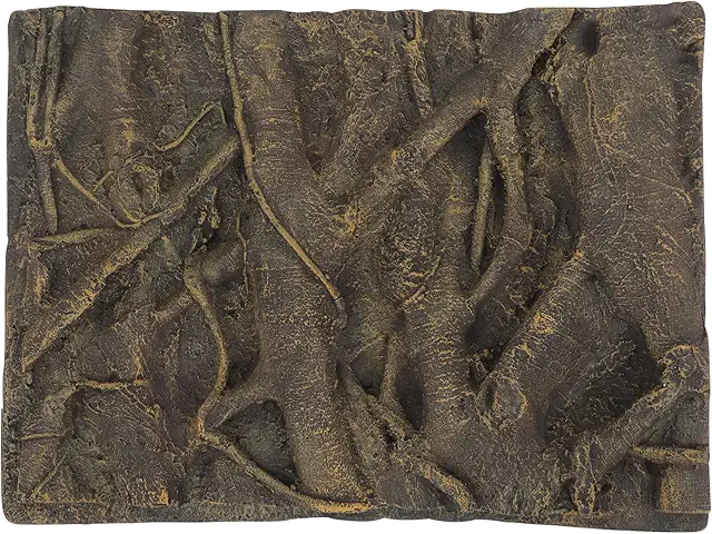 POPETPOP 3D Root Terrarium Background Board for Aquariums and Reptile Tanks