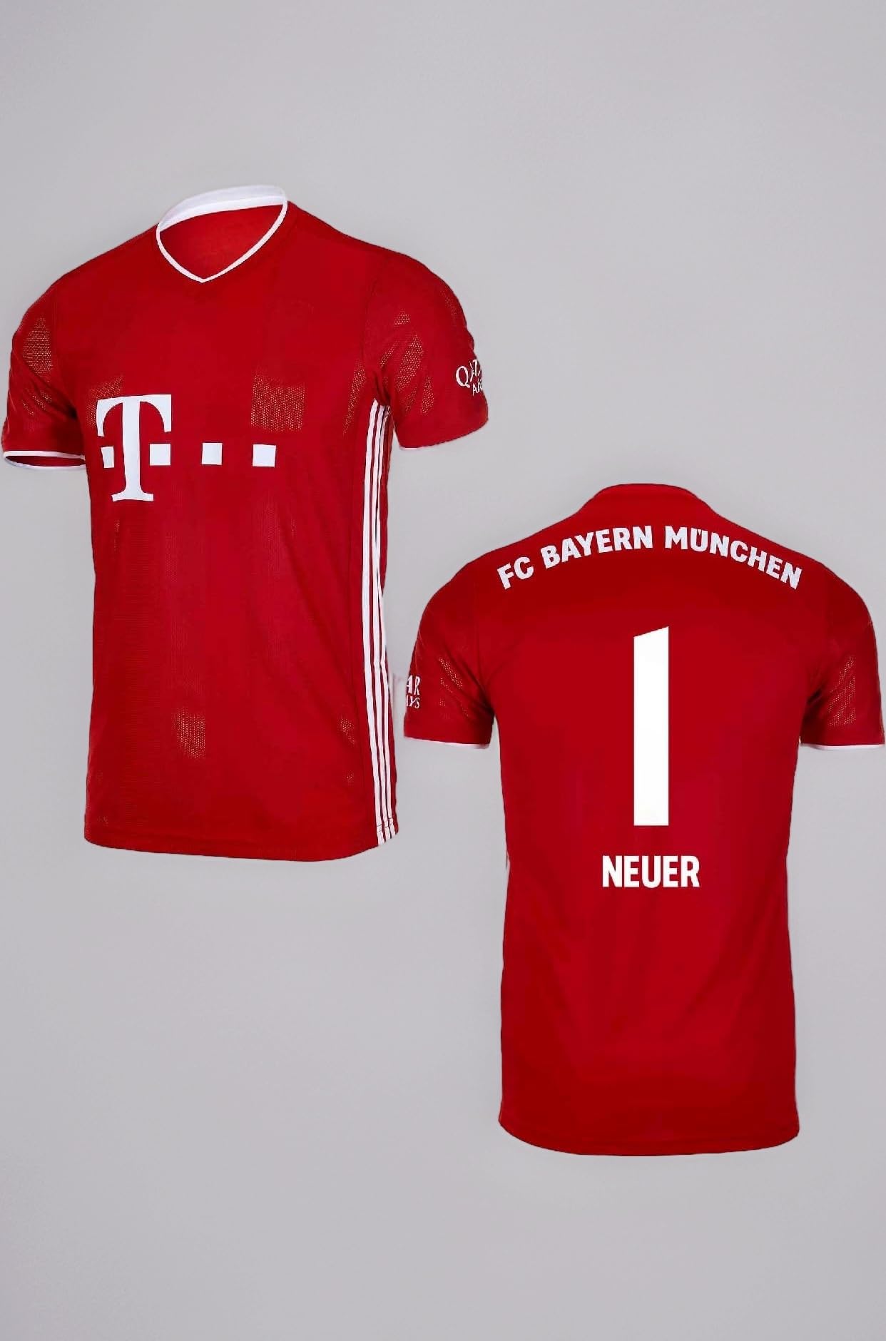 Neuer Jersey New Club Bayern Jersey 1 Number Football Jerseys Men's Home
