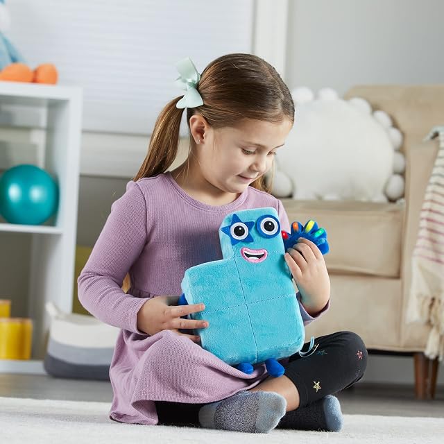 Foto 4 de 7 de Learning Resources Peluche Interactivo de la Numberblock Cinco Que Canta contigo
