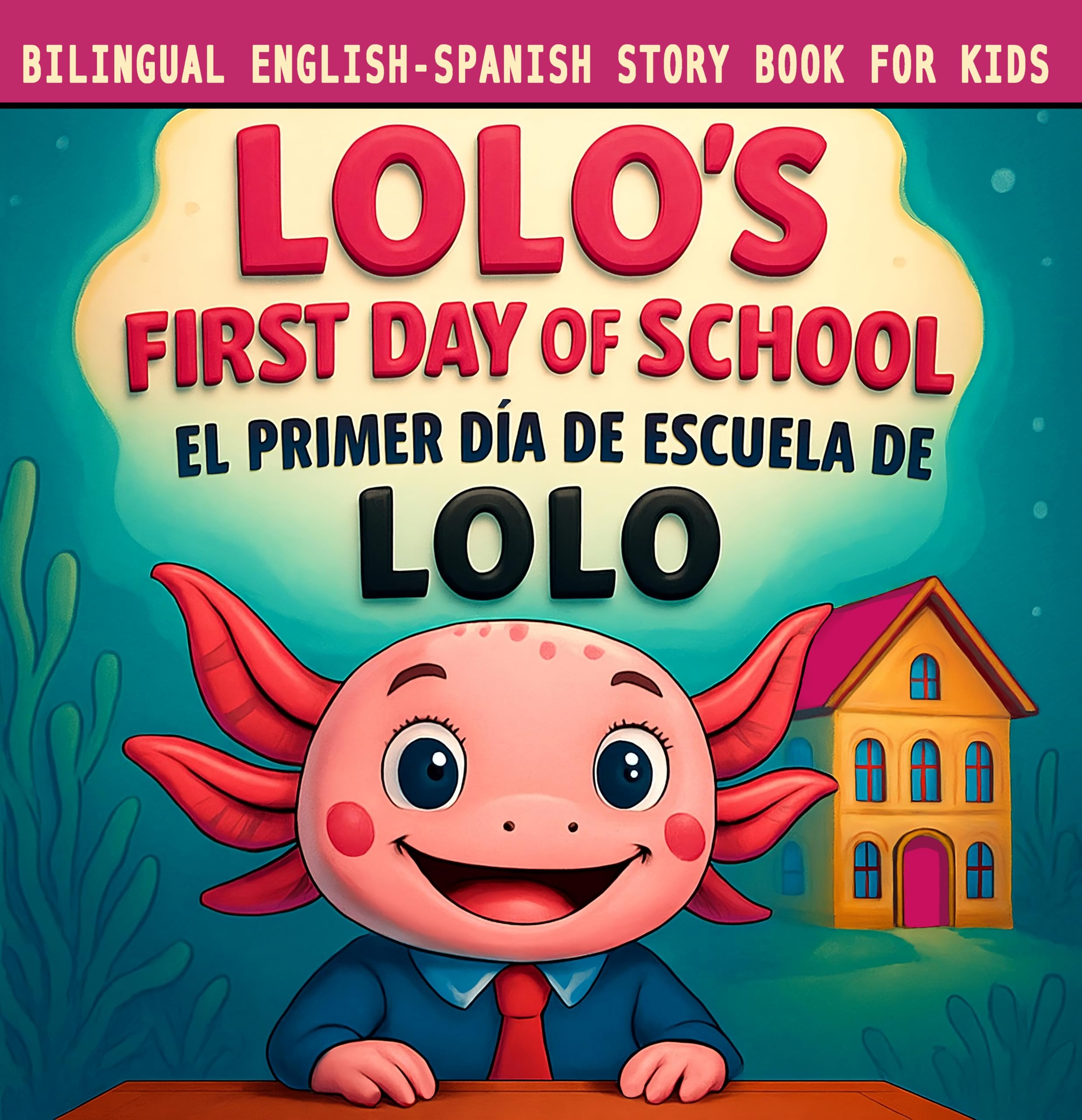 Bilingual English Spanish Story Book for Kids: Lolo’s First Day of School / El Primer Día de Escuela de Lolo: Children’s Bedtime Story & Read Aloud Tale ... Learning (Lolo’s Bilingual Adventures 1)