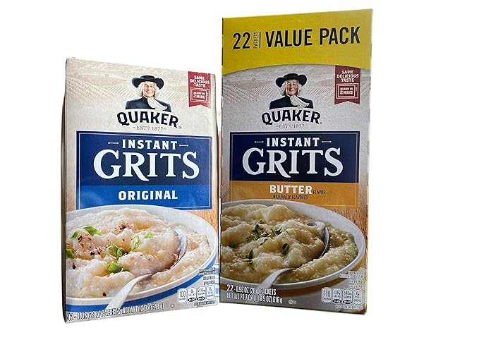 Quaker Instant Grits Kosher Bundle of Original 1 oz