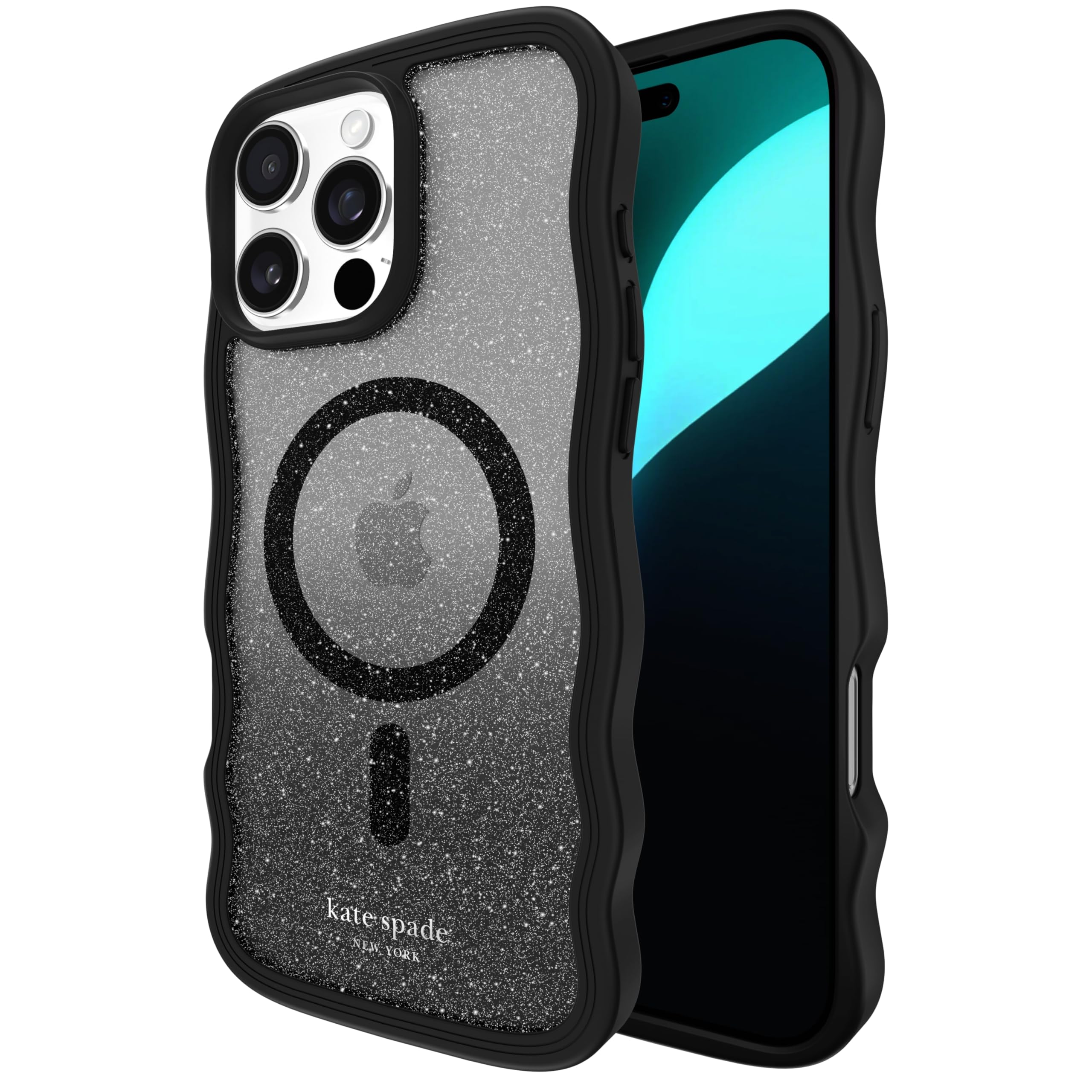 Amazon.co.jp: iPhone 16 Pro Max ケース 背面型 Wavy マグセーフ Case 