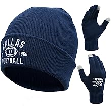 复古经典骷髅帽刺绣 Beanie Fasion 帽子袖口冬季帽子针织品配有保暖手套男士女粉丝礼物