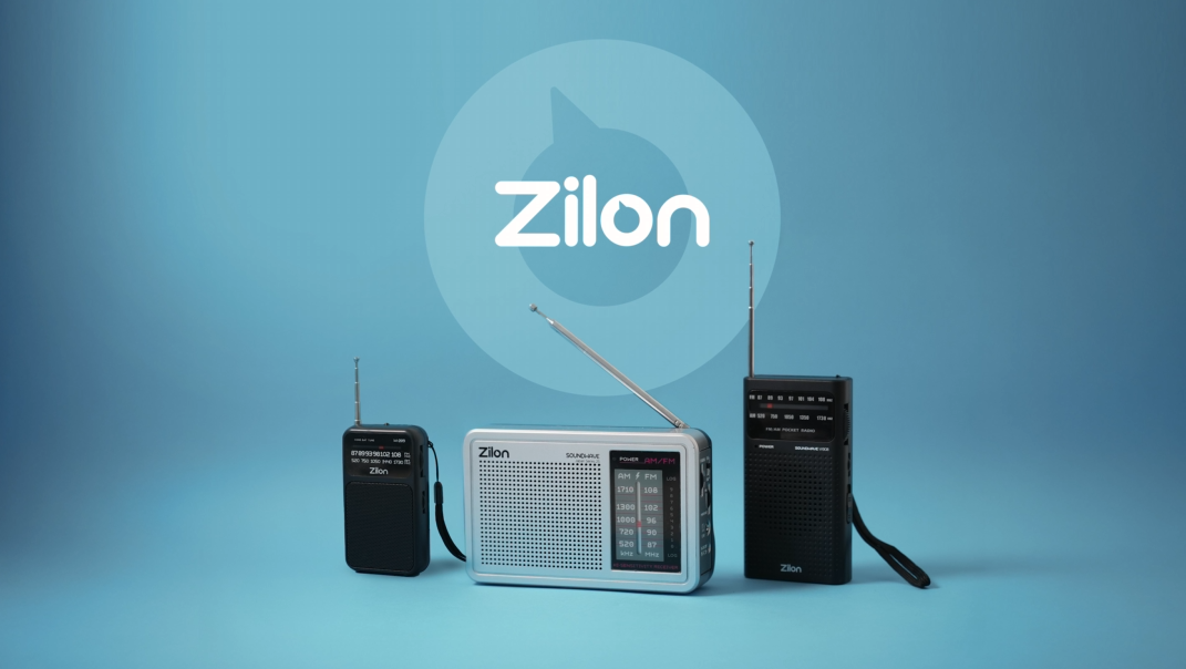 Radio Portable ZILON à Piles Et Batterie USB-C Avec Lampe Torche - Idéale Urgences Et Camping
