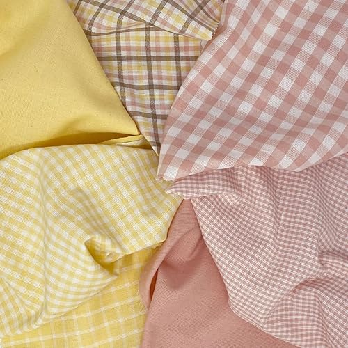 Miniatura 3 de JCS - Tela hecha en casa de 2 cuadros 100% algodón Flora Pink 2 - Vendido por The Yard