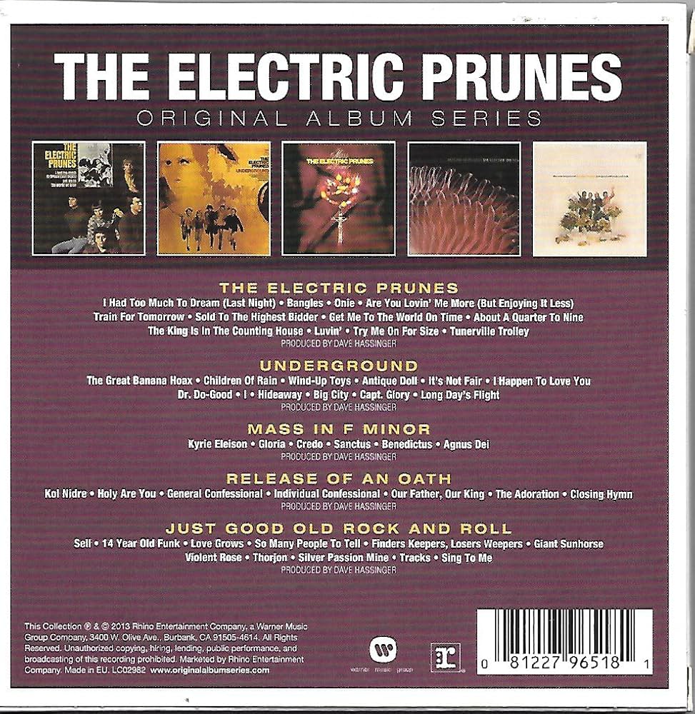 ELECTRIC PRUNES - Original Album Series - Amazon.com Music