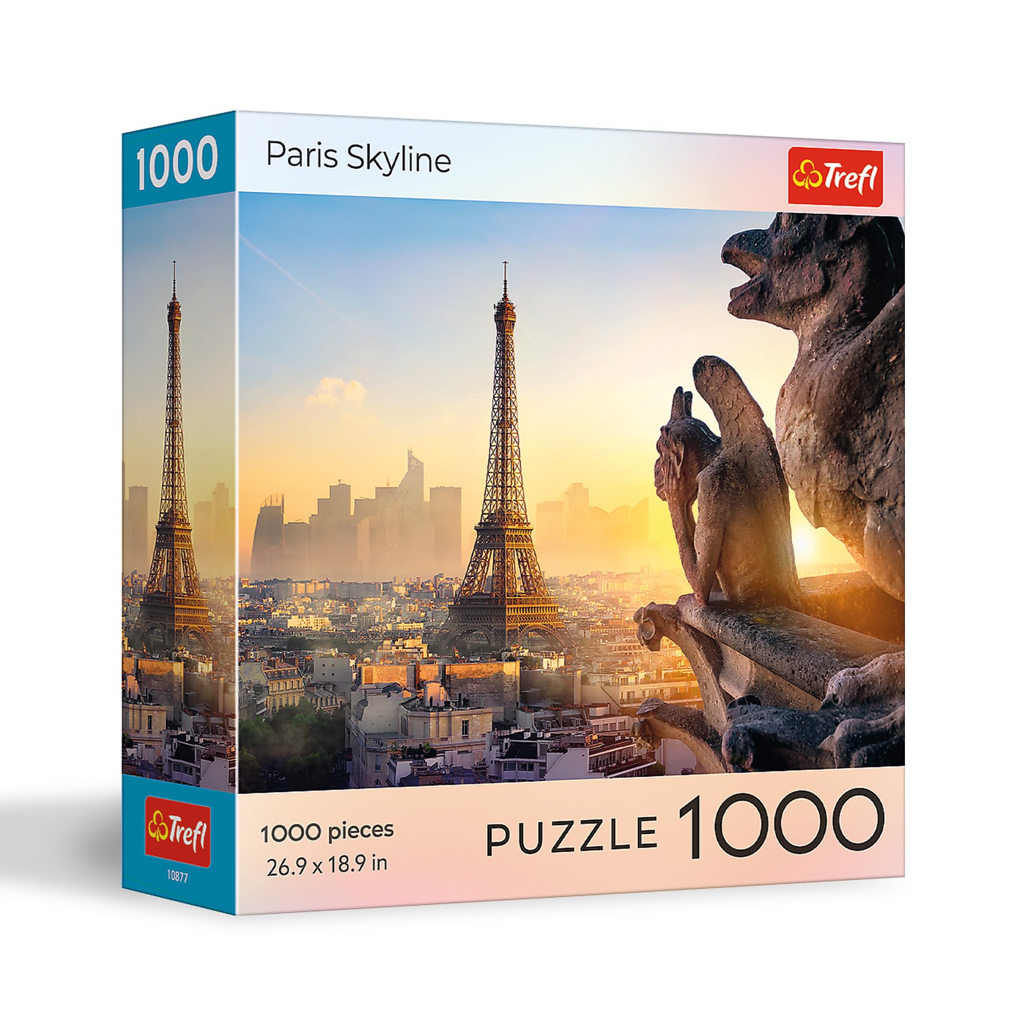 Amazon.com: Trefl Sunset Paris Skyline - 1000 Piece Jigsaw Puzzle 27 ...