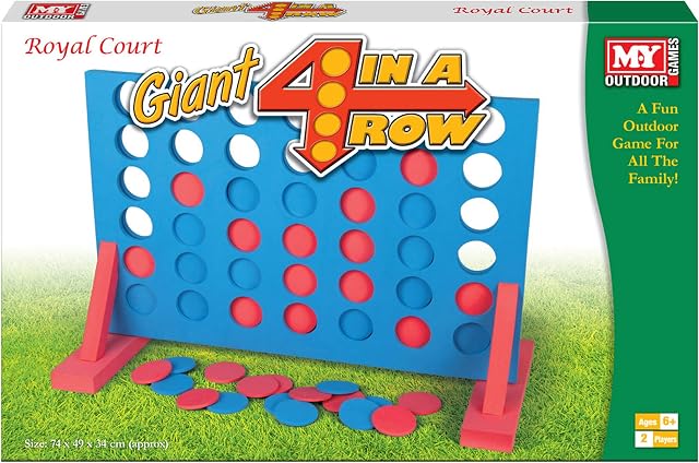 M.Y Giant 4 in a Row | Connect 4 | EVA Foam Garden Game