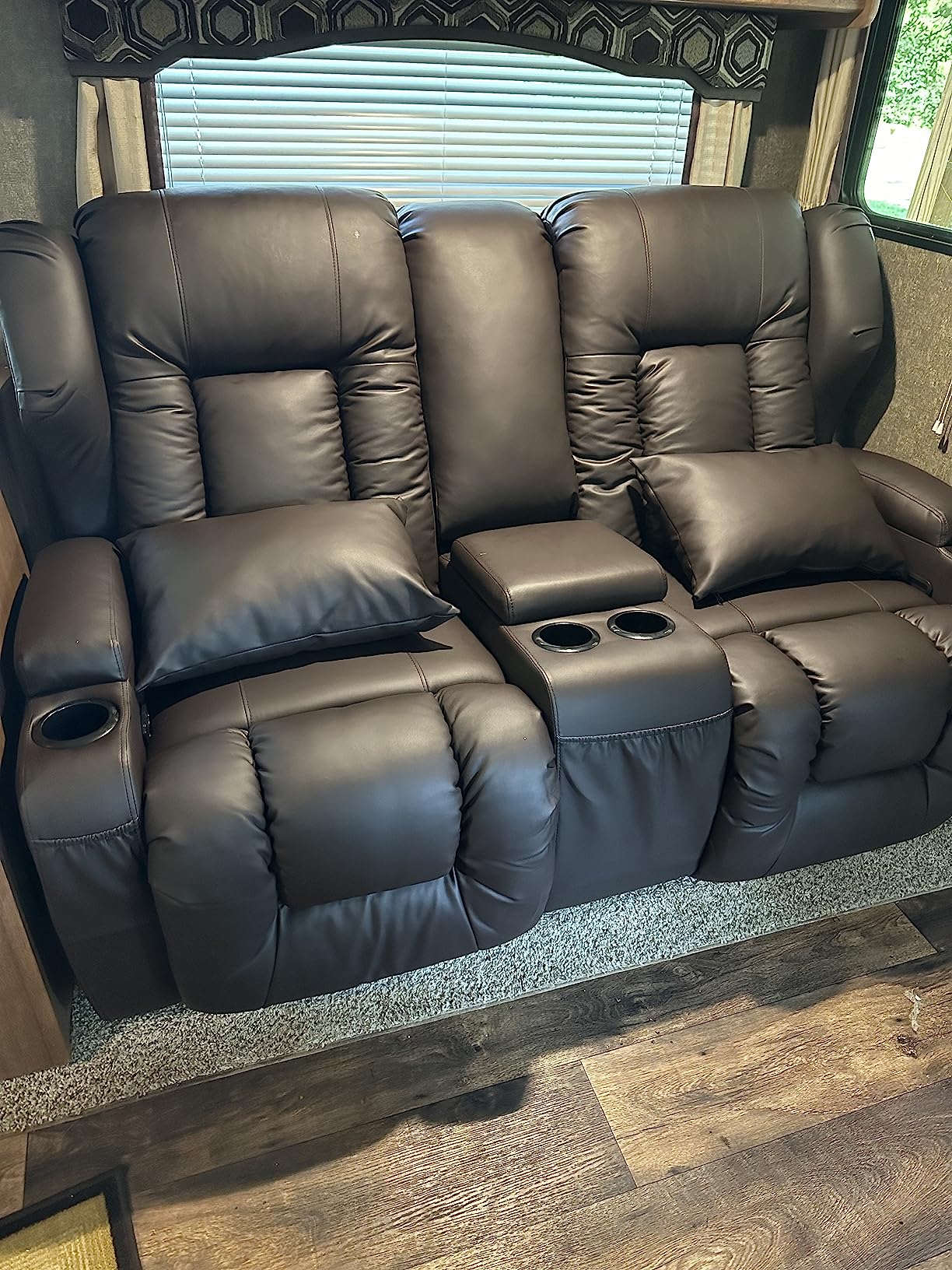 23/mo Finance SAMERY Loveseat Recliner Reclining Loveseat with
