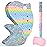 WERNNSAI Dolphin Piata for Girls - Mermaid Princess Birthday Decorations Dolphin Pinata for Kids Under the Sea Girl Party Game Supplies with Blindfold and Bat (12.5 x 16.5 x 3)