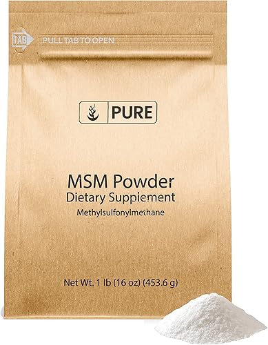 PURE ORIGINAL INGREDIENTS Metilsulfonilmetano (1 lb) MSM, suplemento dietético de azufre natural