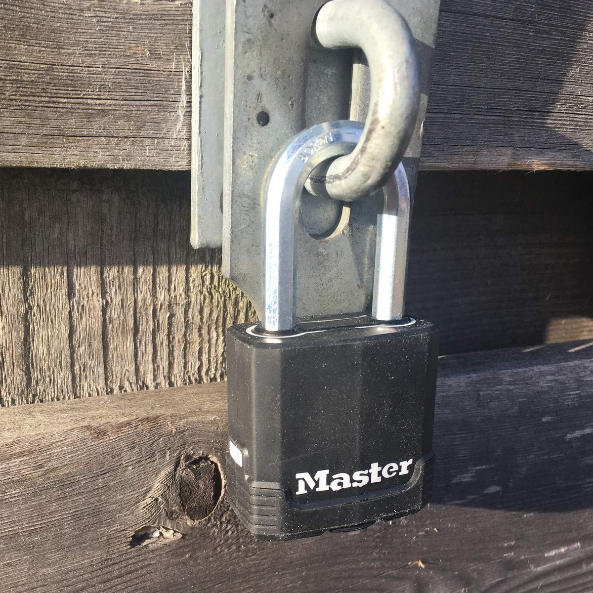 Master Lock Heavy Duty Padlock [Key] [Covered Laminated Steel