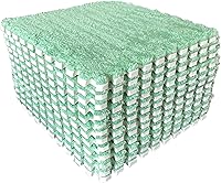 Vista 1 de Juego de 12 alfombrillas de juego de rompecabezas de azulejos entrelazadas de espuma EVA suave, alfombrillas protectoras para el suelo