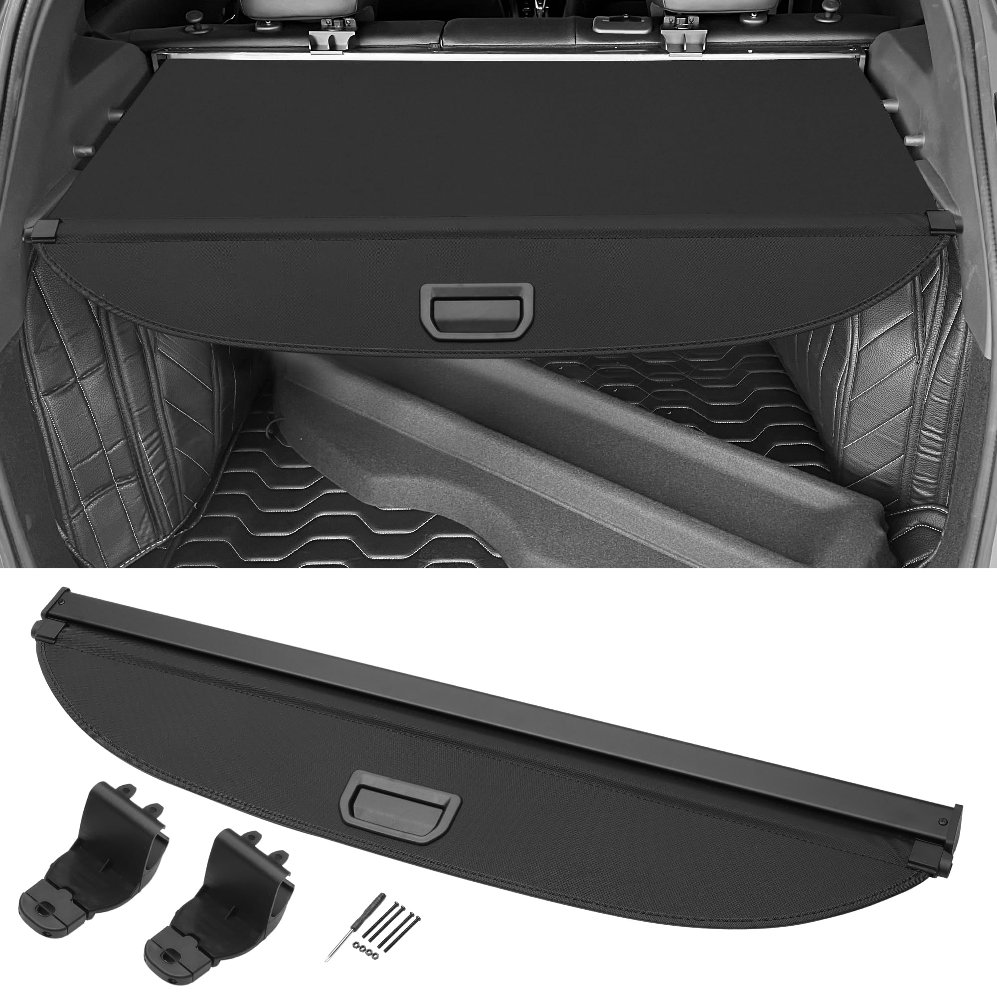 Retractable Cargo Cover For Ford Edge 15-22 Rear Trunk Parcel Shelf - View #11