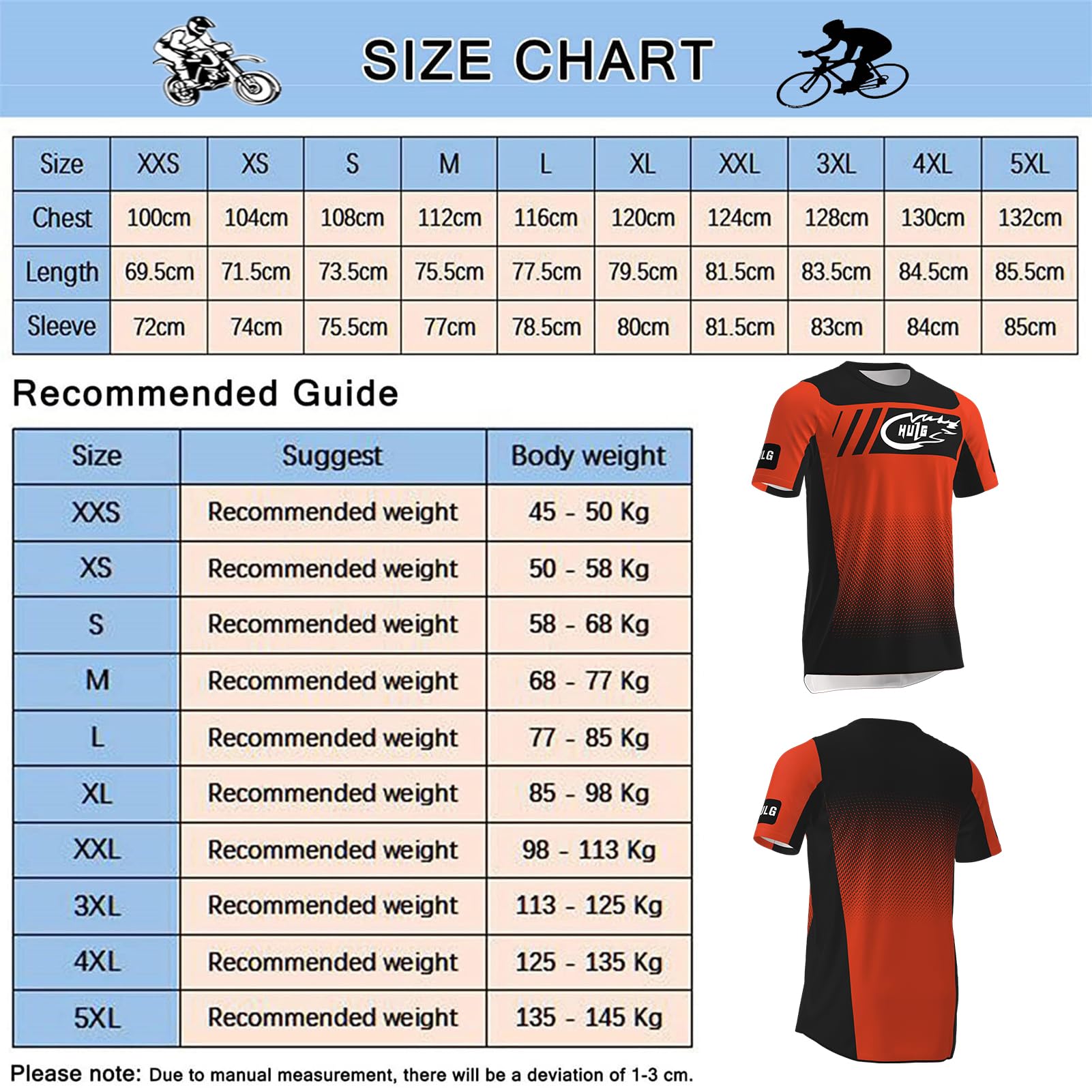 Jersey de MTB, Camisetas de Ciclismo Masculino, Camiseta MTB de Manga Corta para Hombres, ciclos de Ciclismo para Hombres, Camisa de Motocross, Camiseta BMX