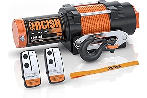 ORCISH 12V 5000 LBS Waterproof Electric Winch