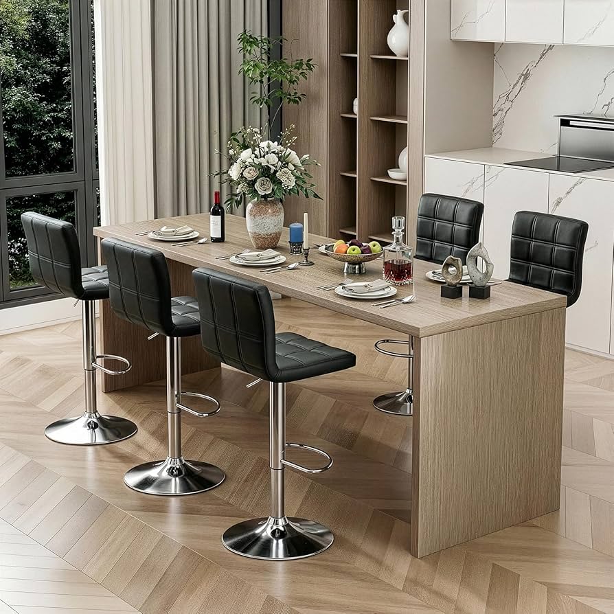 Amazon|ZENY カウンターチェア 4脚セット 昇降式 回転 カウンター椅子 Amazon|ZENY カウンターチェア 4脚セット 昇降式 回転 カウンター椅子