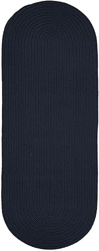 Miniatura 52 de Tapete de interior/exterior, diseño texturado trenzado, tapete reversible, Sintético, Marrón Marrón,Negro -,Azul (Hydrangea Blue),Azul