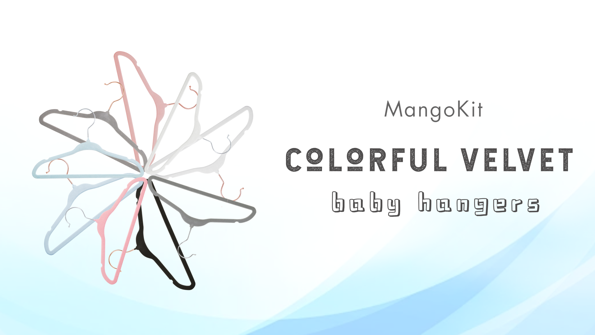 15 Cintres Bébé En Velours Antidérapant | Crochet Rotatif 360° | Gain De Place | 28cm - Blanc
