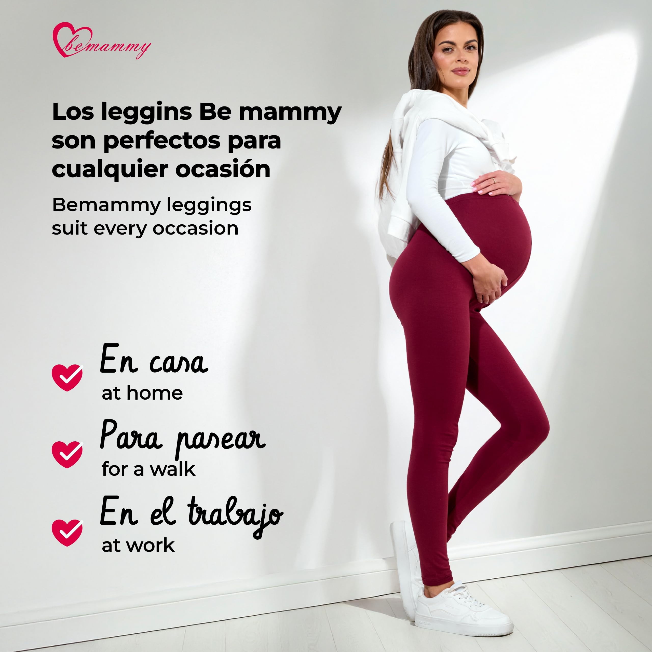 Be Mammy Leggins Premamá Embarazo Ropa Deporte BE20-230 — view 15