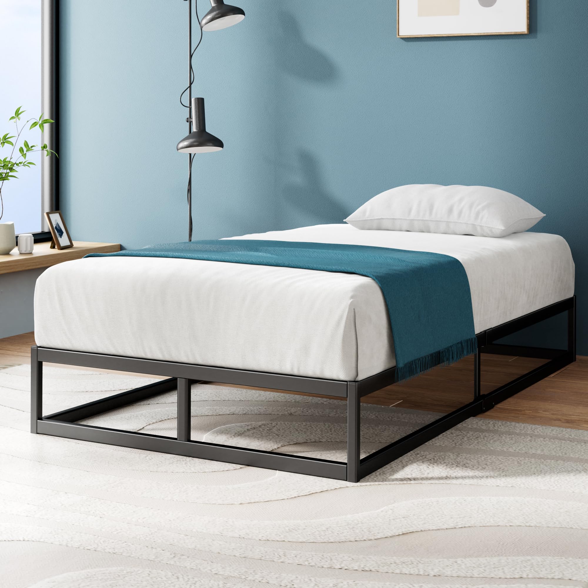 Zinus Twin Bed Frame - Joseph 10 Inch Metal Bed Frame with
