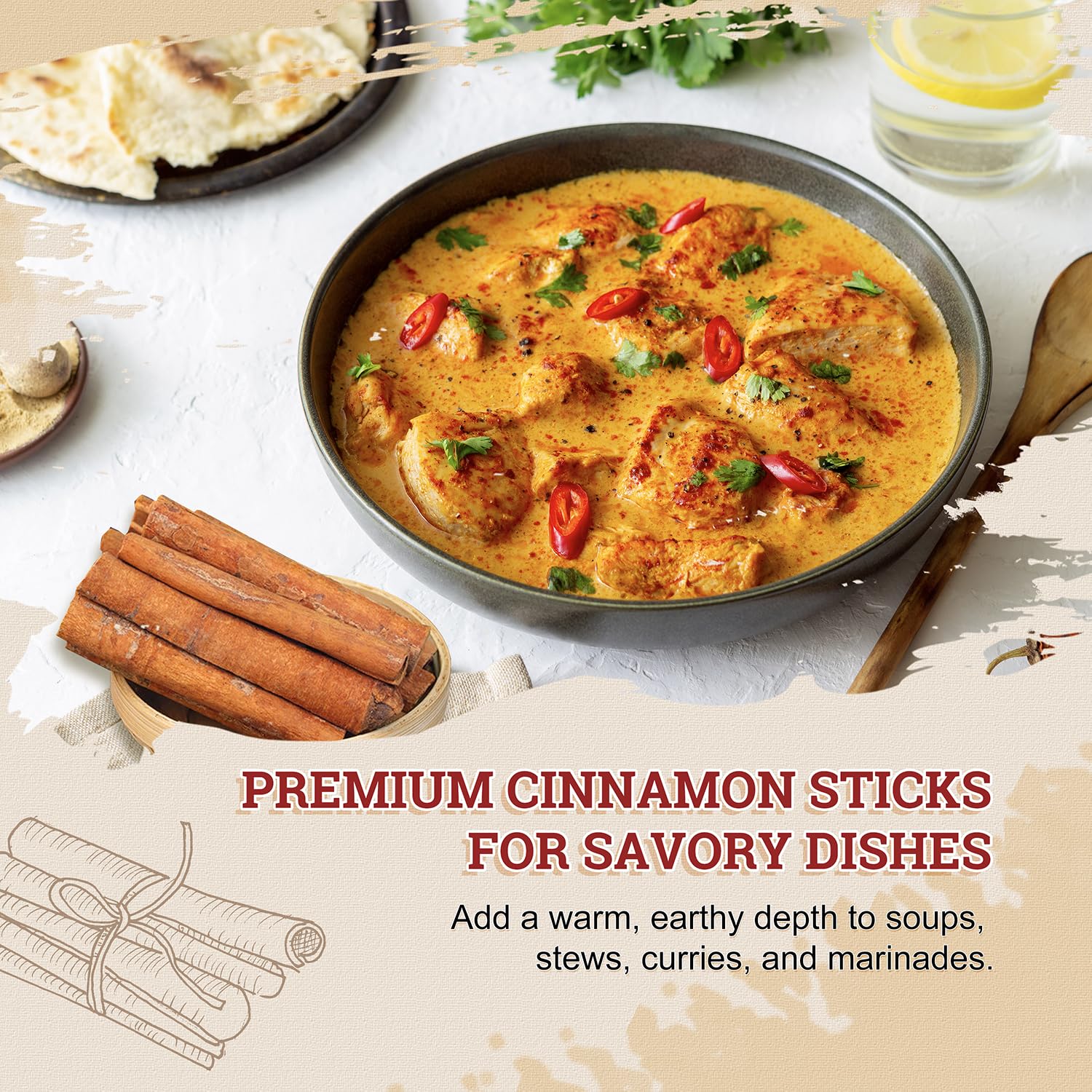 52USA Cinnamon Sticks 113,4 g – Premium Ceylon cannella per cuocere, bevande e cucinare – naturale, fresco e aromatico