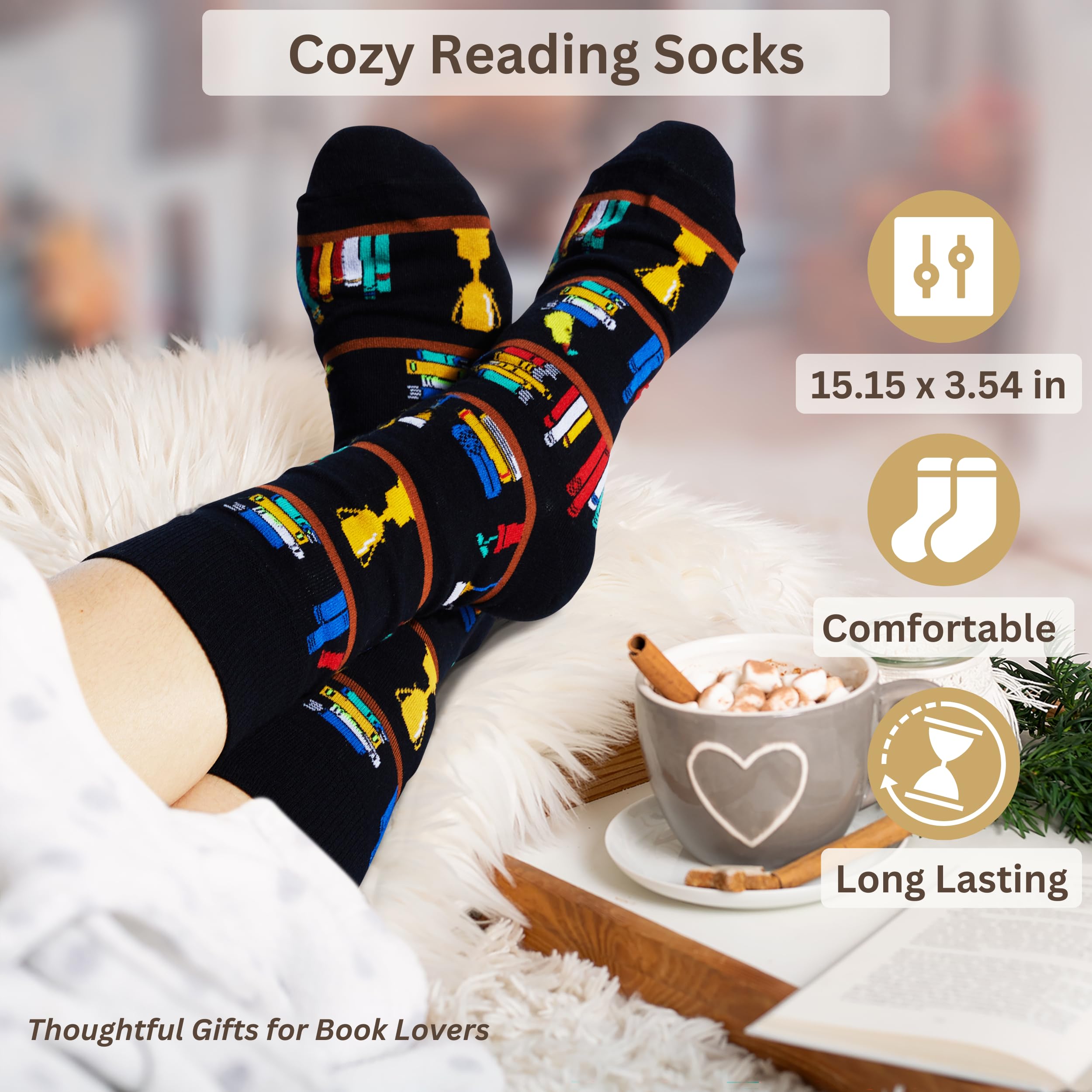 Luxury Book Lover Gifts for Women Readers - 8pc Bookish Gift with Premium Blanket & Shatterproof Steel Tumbler, Librarian Bookworm & Book Club Theme Birthday Present, Mother's Day Reading Gifts