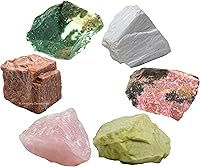 Vista 28 de Amazing Gemstone Cristales para el período agradable del ciclo menstrual menstrual, juego de 6 piedras de sangre, cuarzo rosa, piedra lunar