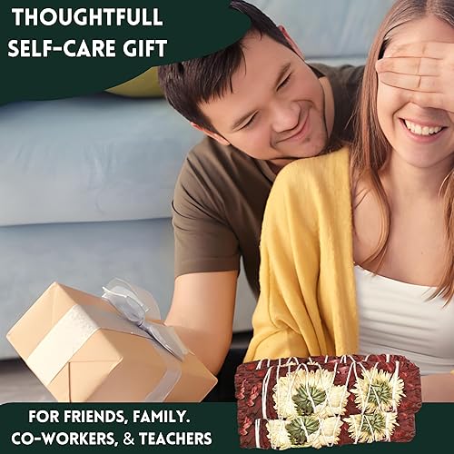 Miniatura 7 de Soul Sticks Paquete de 3 barras de salvia blanca floral con flores para limpiar el hogar, meditación, yoga, curación y manchas, California de origen