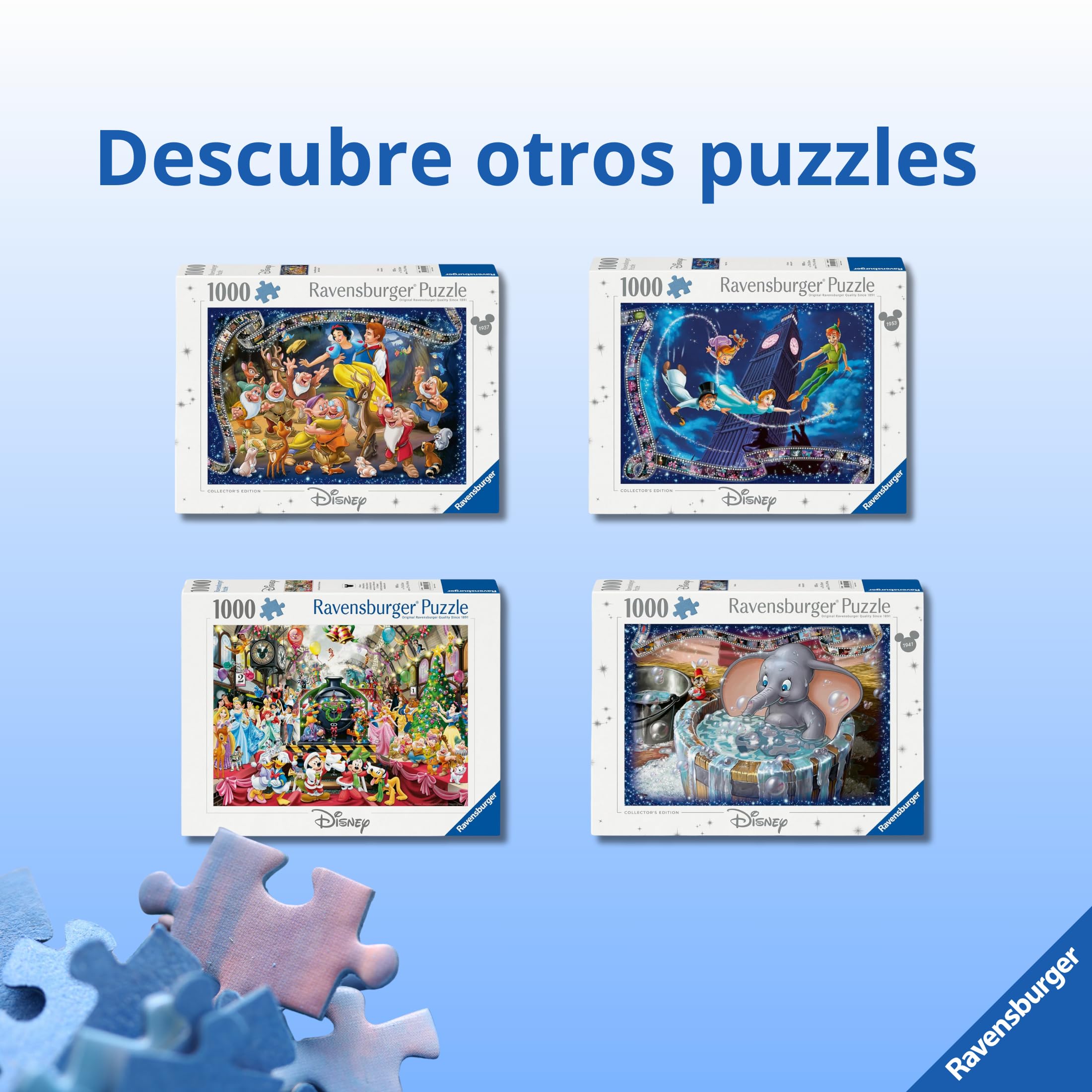 Ravensburger - Puzzle 1000 Piezas Disney Tienda Juguetes | Puzzle Adultos | para Toda La Familia | 70x50 Cm | Rompecabezas Adultos