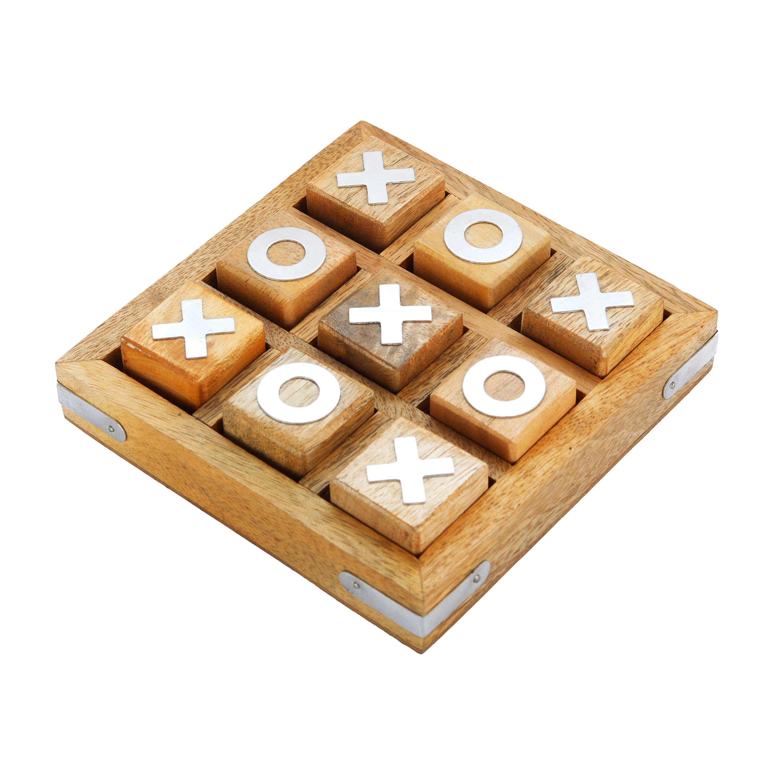 Buy Ortus Arts Handmade Wooden Noughts and Crosses / Tic Tac Toe / Tik