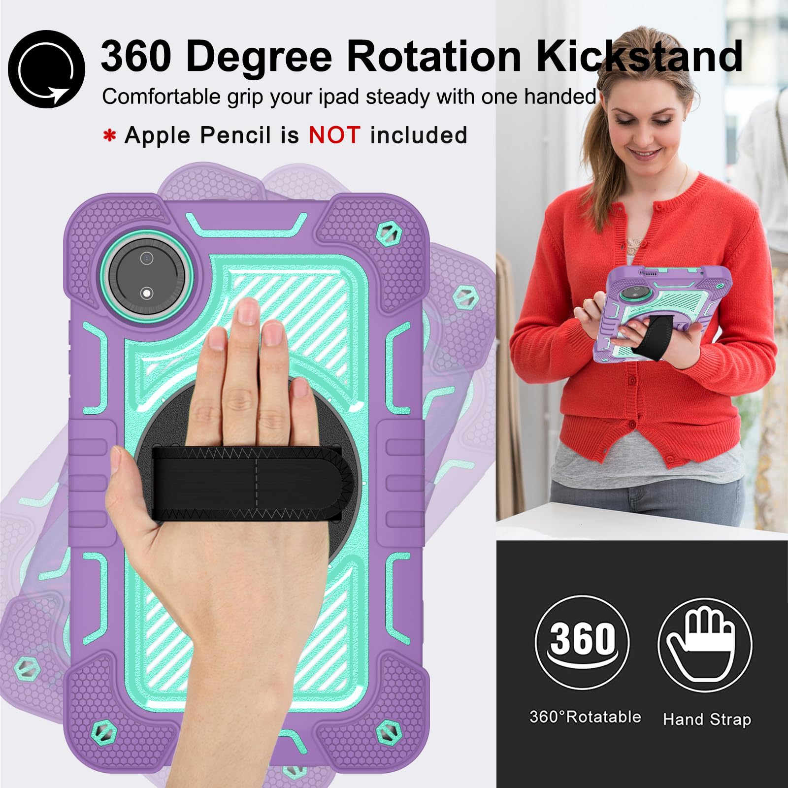 YOUULAR Capa para tablet Xiaomi Redmi Pad SE 8.7/Redmi Pad SE 4G