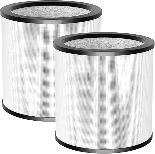 Paquete de 2 filtros TP01 de repuesto de filtro HEPA verdadero compatible con los modelos Dyson Tower Purifier Pure Cool Link TP01, TP02, TP03,