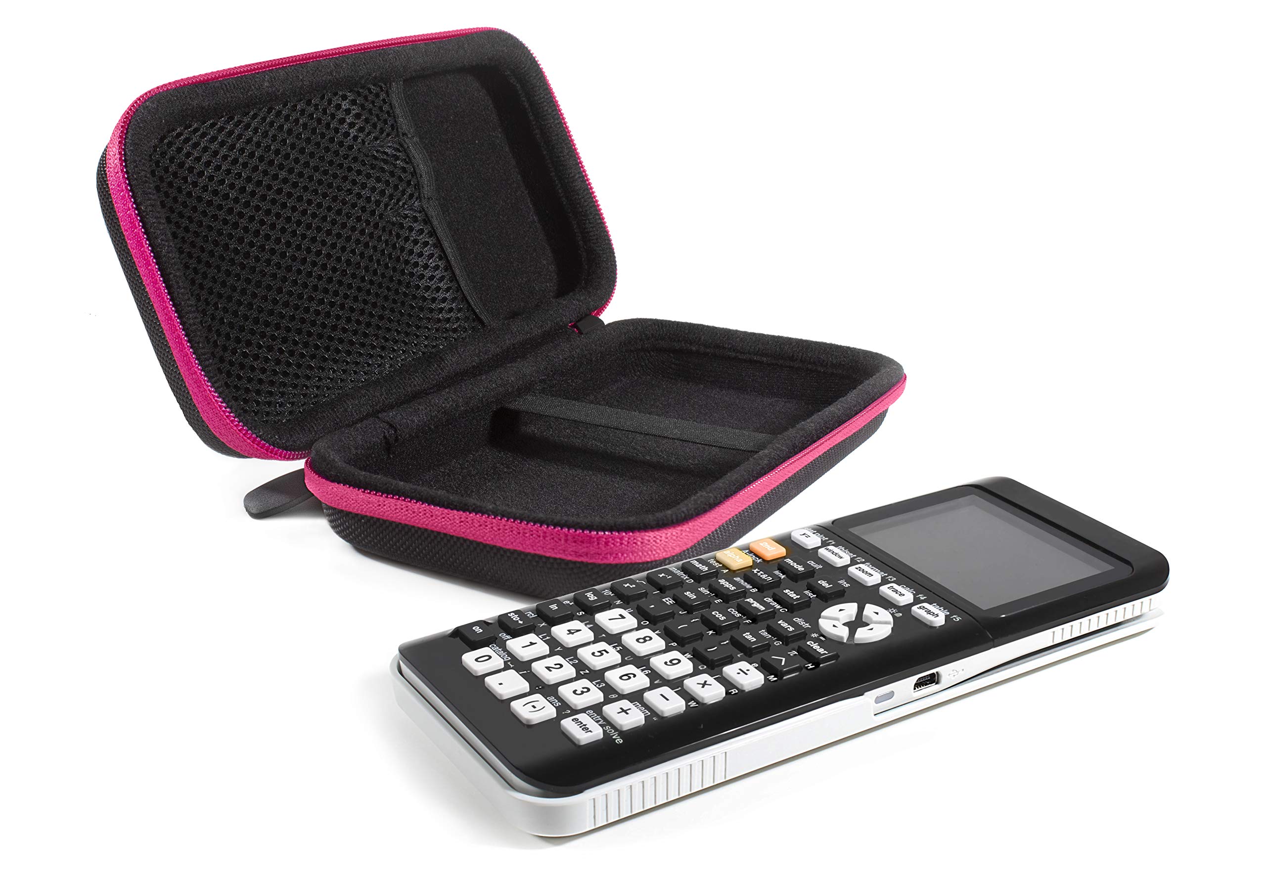 CaseSack Graphing Calculator Case For Texas Instruments TI84 Plus, TI84, TI83, TI89, TI-Nspire CXII/TI Nspire CX CAS/TI Nspire CX, Stationary Mesh Pocket, Pen/Pencil Holder - View #8