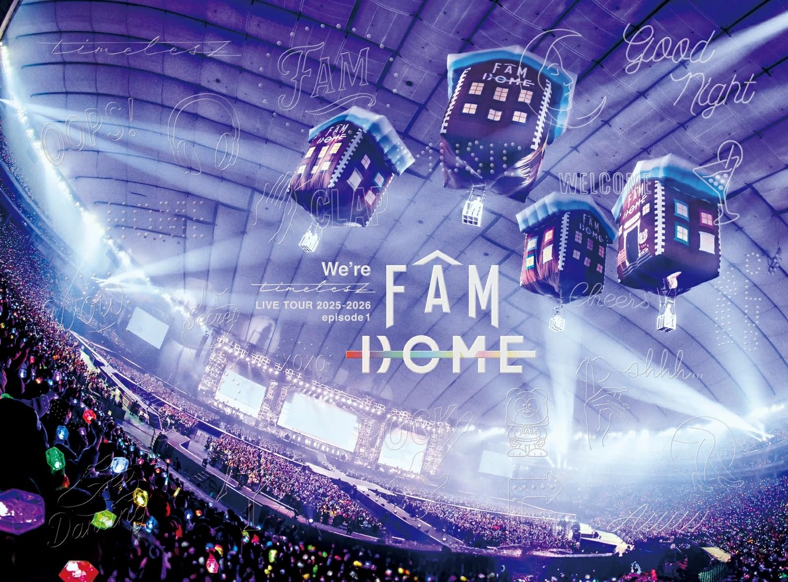 Amazon.co.jp: 【2形態セット】 timelesz We're timelesz LIVE TOUR
