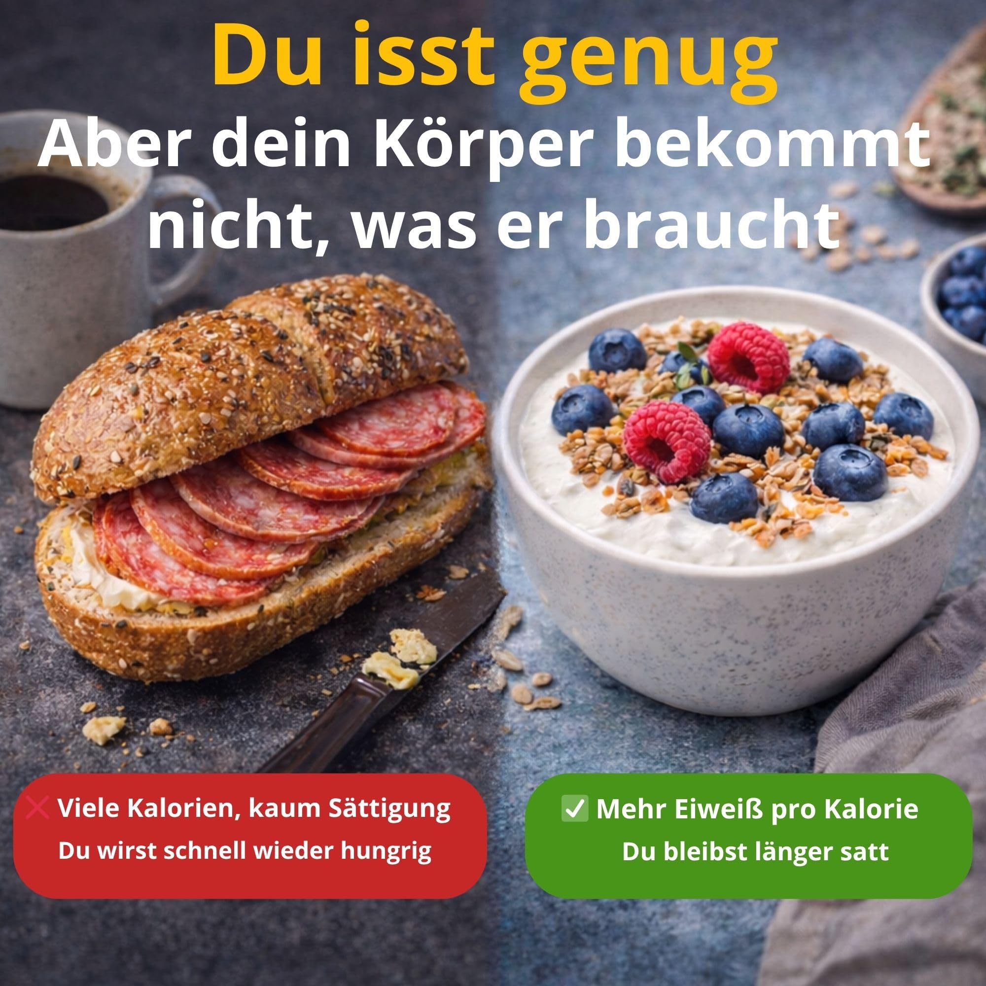 High Protein leicht gemacht - Das Kochbuch ohne Eiweißpulver : Stark, energievoll und absolut natürlich - mit über 100 eiweißreichen Rezepten für Muskelaufbau, Fettverbrennung und echten Genuss