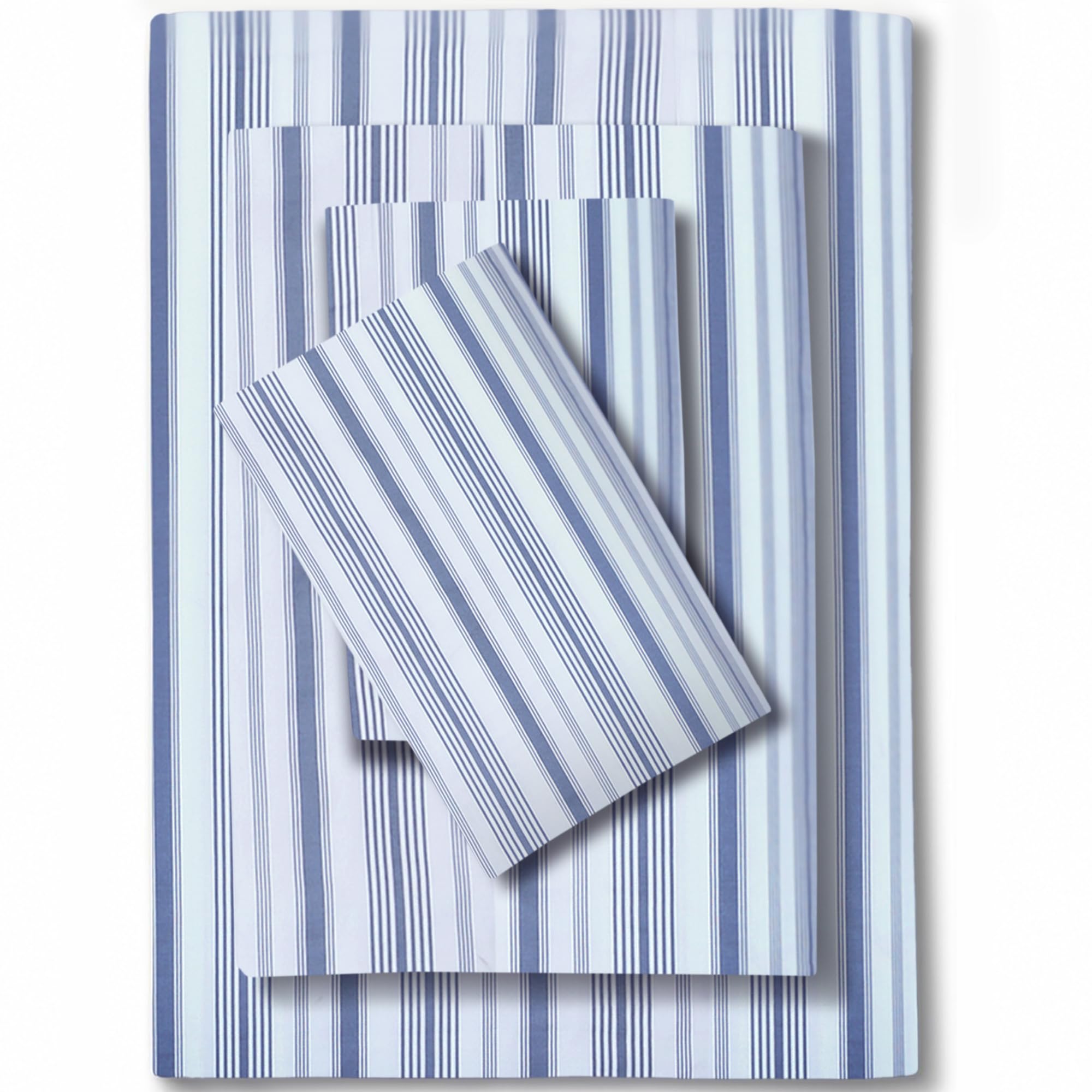Feather &amp; Stitch 100% Cotton Sateen 500 TC Split King Size Bed Sheet Set