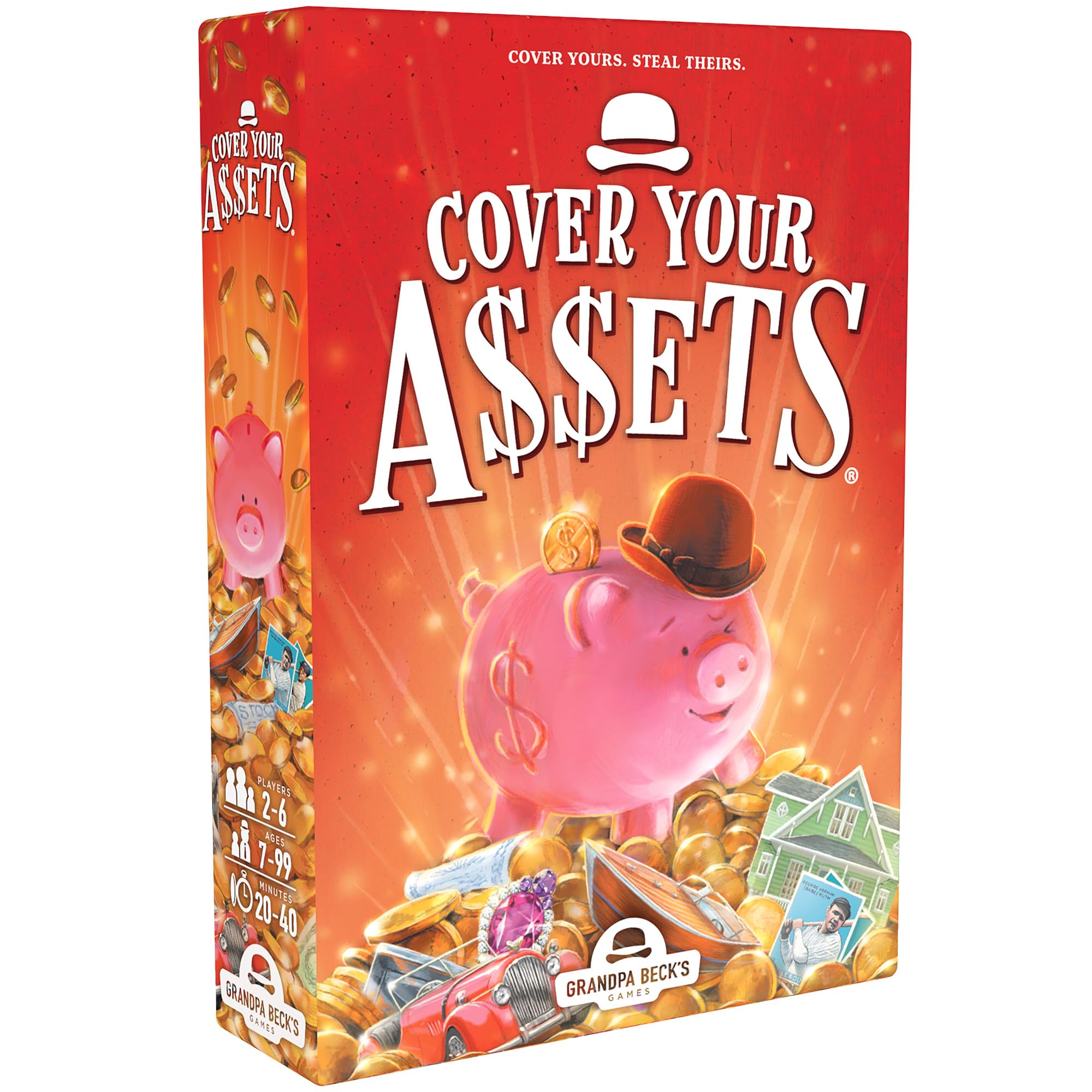Grandpa Becks Games Grandpa BeckS Cover Your Assets Card Game for Adult (B0077Q0NP2) Amazon Price History, Amazon Price Tracker