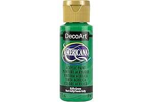 Deco Art Americana Acrylic Paint: Kelly Green Inspiration for Creativity