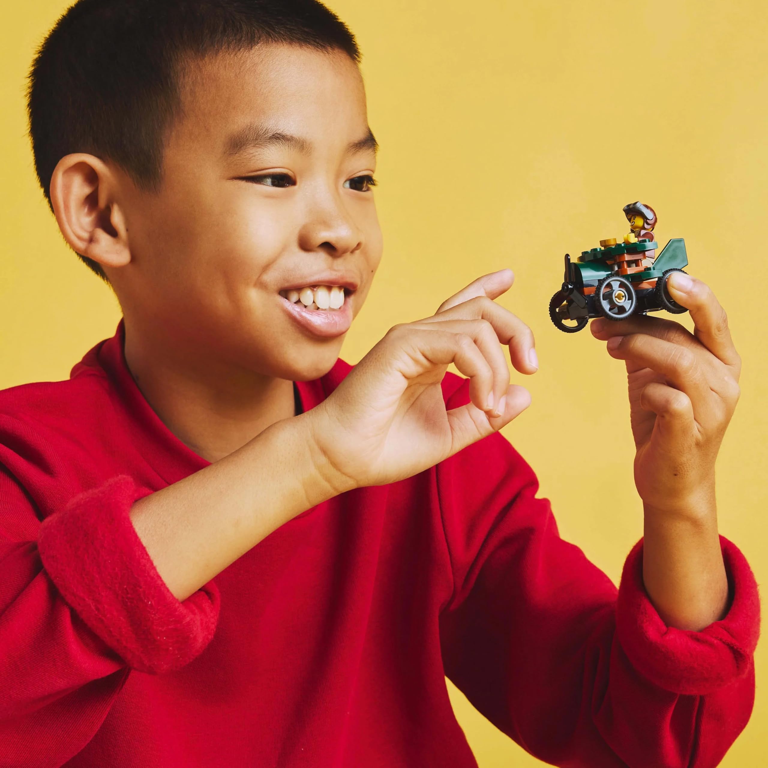 Amazon.com: Lego 60459 City Airplane to Hospital Bed, Race Car