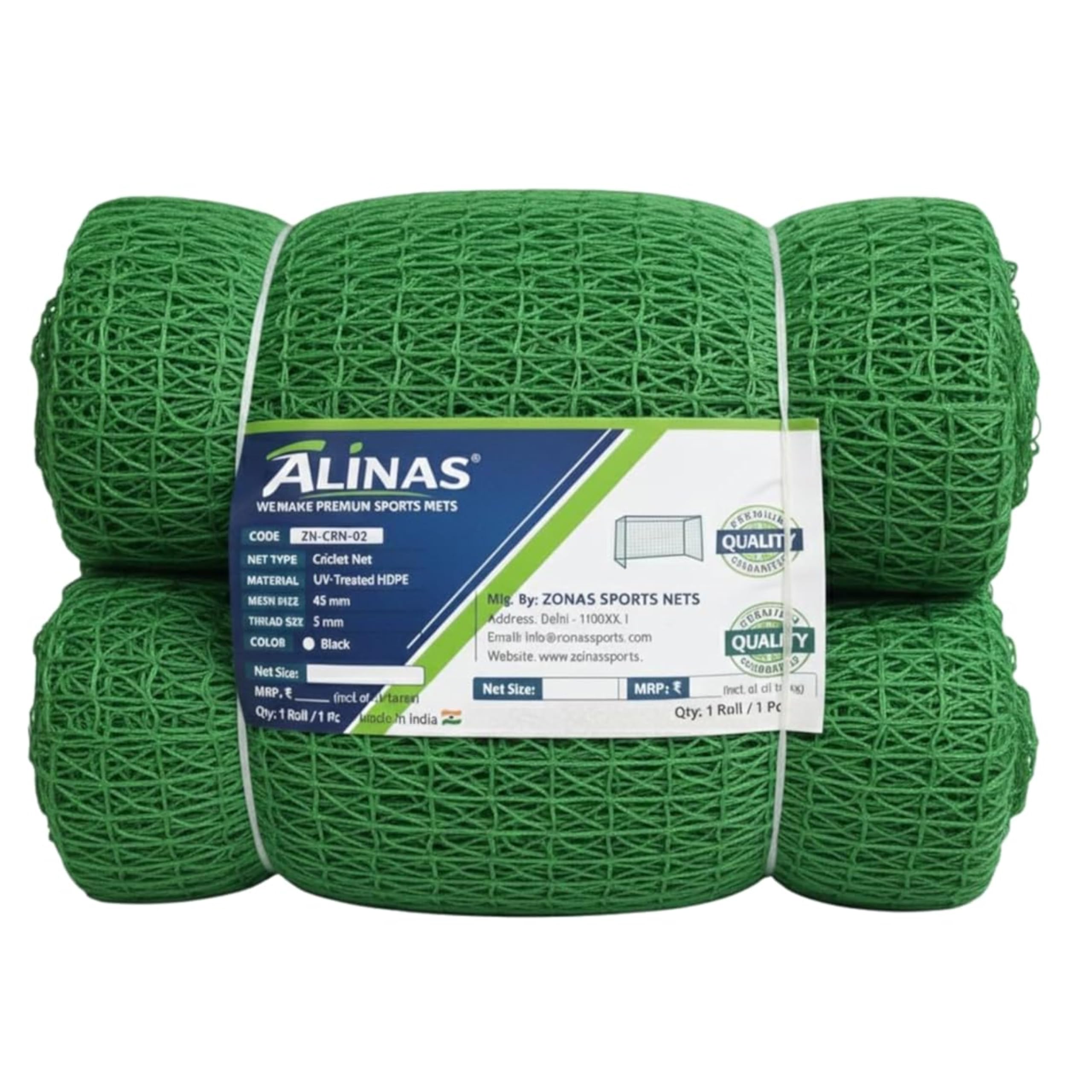 Anti-Bird Pigeon Net for Balcony – Heavy-Duty Safety Net for Windows, Terraces & Open Areas | Strong Durable Bird Control Protection Mesh (Green, 10Ft X 40Ft)